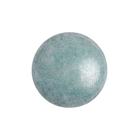 Cabochon Par Puca Opaque Blue Ceramique 8x8x3mm X10 1 80 Les