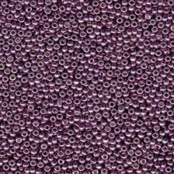 R15-4220 Rocaille 15/0 Galva Duracoat Eggplant (X 5gr)