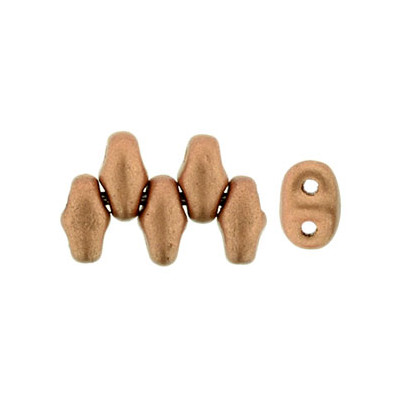 Perle SuperDuo® Mini Copper 2X4mm (X5gr) 