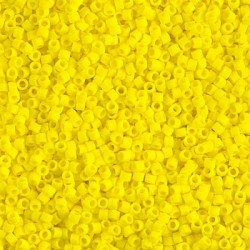 DB0751 Delicas 11/0 Opaque Matte Yellow (x 5gr) 