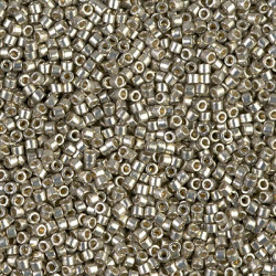 DB1851 Delicas 11/0 Duracoat Galvanized Lt Pewter (x 5gr)  