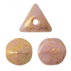 Perles Ilos® par Puca® 5x7mm Opaque Rose Splash (x5gr)  