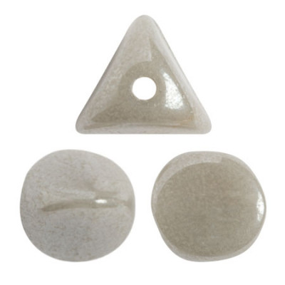 Perles Ilos® par Puca® 5x7mm Opaque Grey Luster (x5gr)  