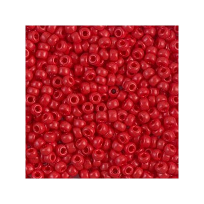 R8-0408 Rocailles 8/0 Miyuki Opaque Red (DB723) (x10gr)