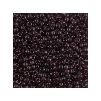 R8-0153 Rocailles 8/0 Miyuki Dark Smoky Amethyst (DB1104) (x10gr)