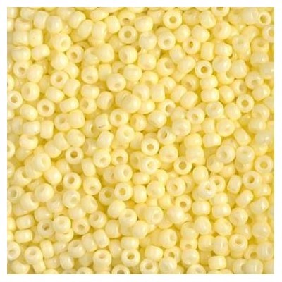 R11-4451 Rocailles 11/0 Duracoat Opaque Light Lemon Ice DB2100 (x10gr)