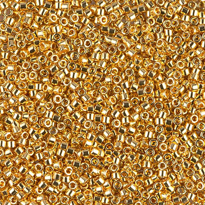 DB0031 Delicas 11/0 Gold 24K Plated (=R191) (x5gr)