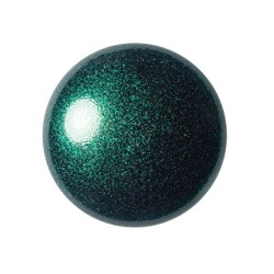 Cabochon Verre 25mm Metallic Green Forest (x1)