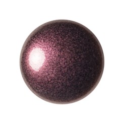 Cabochon Verre 25mm Metallic Old Red (x1)