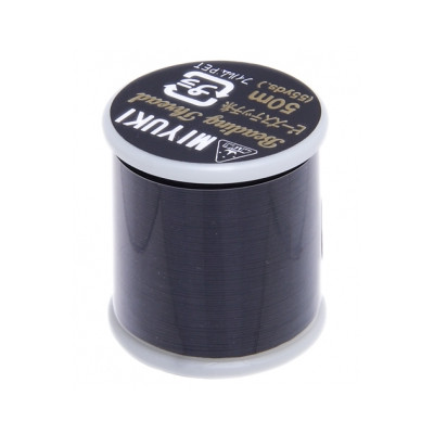 Fil Miyuki 0.25 Black 12 (X50m) 