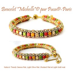 Schéma "Bracelet Michelle"...