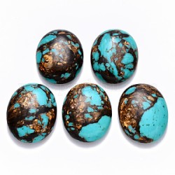 Cabochon Bronzite/Turquoise...