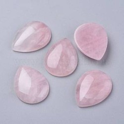 Cabochon Quartz Rose Larme...