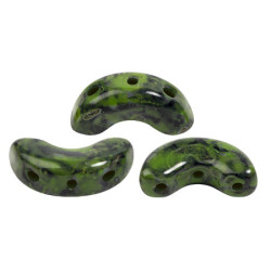 Perles Arcos® Par Puca Black Stony Green (x5gr)