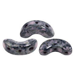 Perles Arcos® Par Puca Black Stony Pink (x5gr)