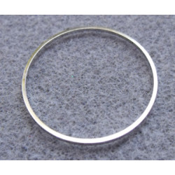 Support Rond Argenté 30mm Ext (x1)