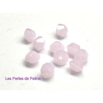 Toupies 3mm Rose Alabaster - réf.5301 (x20)