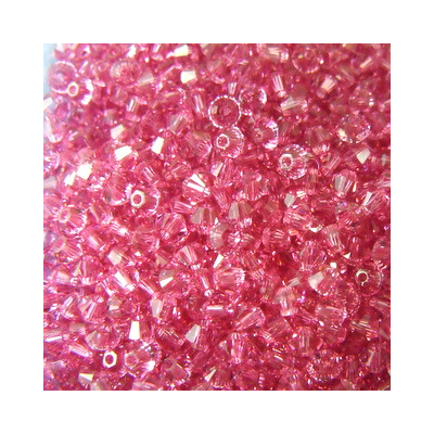 Toupies 3mm Rose - réf.5328 Xilion (x20)