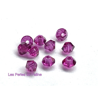 Toupies 3mm Amethyst - réf.5328 Xilion (x20)