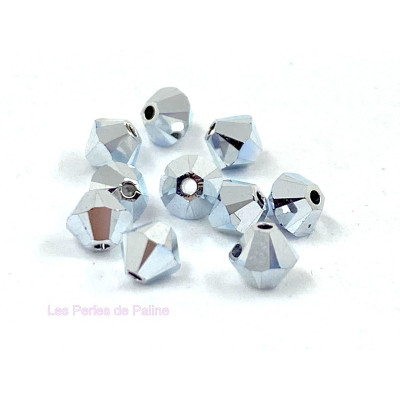 Toupies 4mm Crystal CAL 2X - réf. 5328 Xilion (x20)