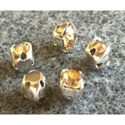 Chaton monté Swarovski 3.5mm Golden Shadow (x10)