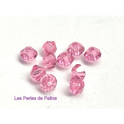 Toupies 3mm Rose - réf.5301 (x20)