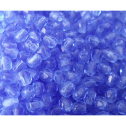 Facettes de Bohême 3mm Sapphire (x100)