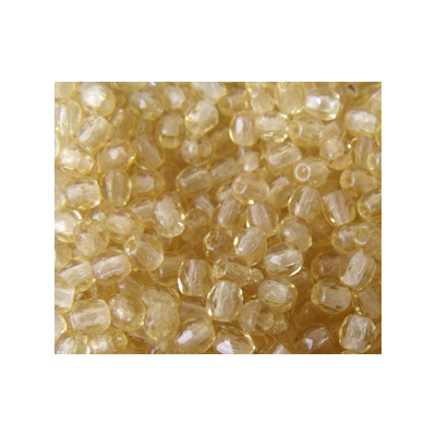 Facettes de Bohême 3mm Champagne (x100)