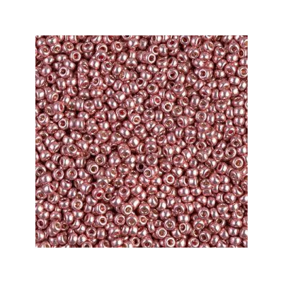 R11-4209 Rocailles 11/0 Galva Duracoat - Dark Coral (x10gr)